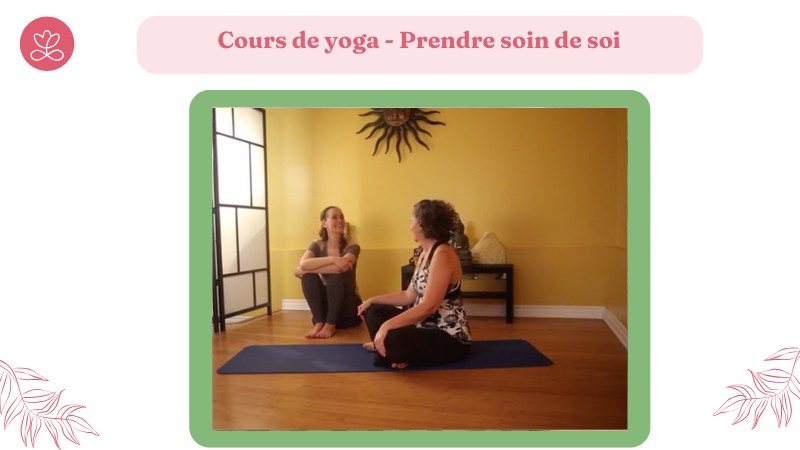 Jour 1. Cours de yoga - Prendre soin de soi avec Maryse Lehoux (59 min)